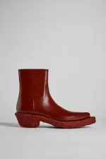 Venga Burgundy Ankle Boots for Men - Autumn / Winter collection