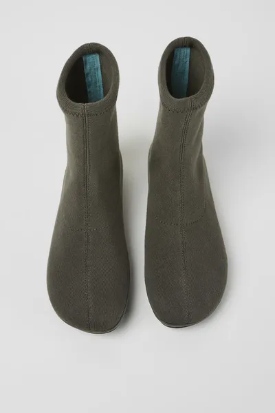 Right Green Ankle Boots for Women - Autumn / Winter collection - Image 3