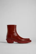 Venga Burgundy Ankle Boots for Women - Autumn / Winter collection