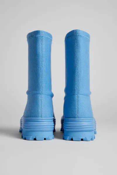 Tracktori Blue Ankle Boots for Women - Autumn / Winter collection - Image 2