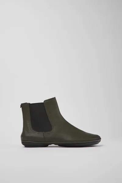 Right Green Ankle Boots for Women - Autumn / Winter collection