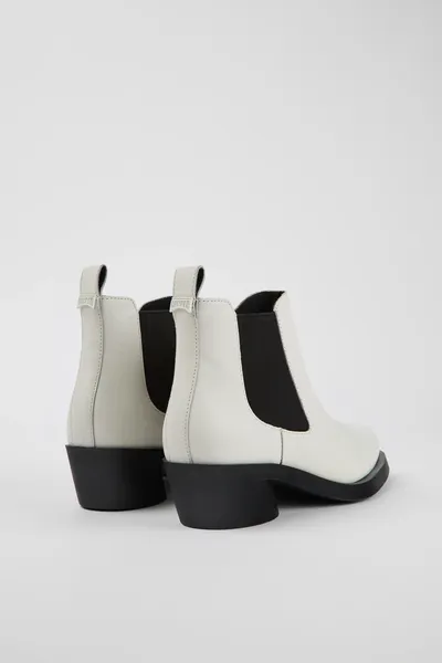 Bonnie White Ankle Boots for Women - Autumn / Winter collection - Image 2