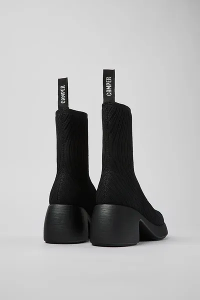 Thelma Black Ankle Boots for Women - Autumn / Winter collection - Image 2