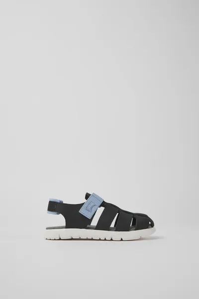 oruga Black Sandals for Kids - Autumn / Winter collection