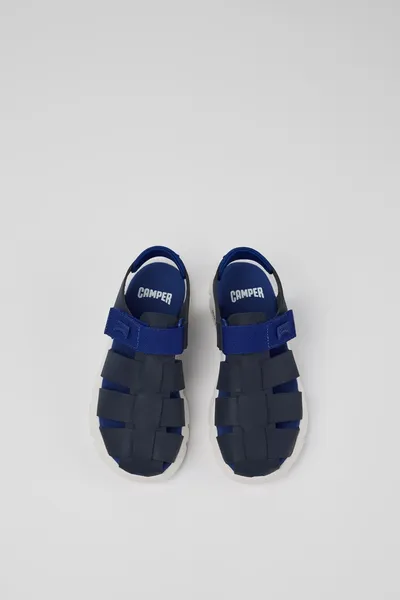 oruga Blue Sandals for Kids - Autumn / Winter collection - Image 3