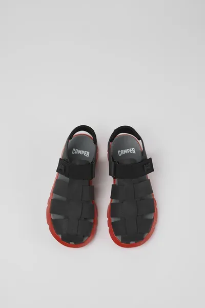 oruga Black Sandals for Kids - Autumn / Winter collection - Image 3