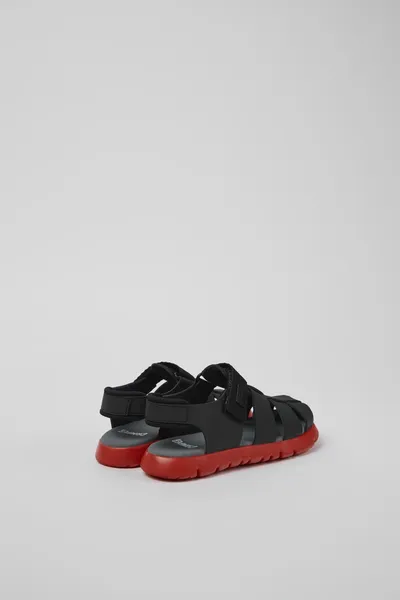 oruga Black Sandals for Kids - Autumn / Winter collection - Image 2