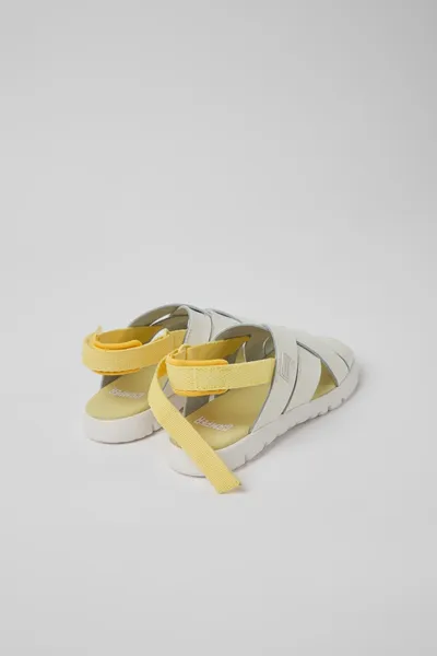 oruga White Sandals for Kids - Autumn / Winter collection - Image 2