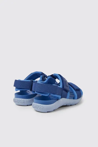 Wous Blue Sandals for Kids - Autumn / Winter collection
