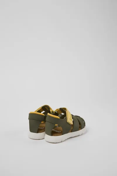 oruga Green Sandals for Kids - Autumn / Winter collection - Image 2