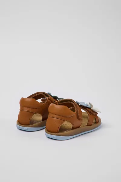 Twins Brown Sandals for Kids - Autumn / Winter collection - Image 2