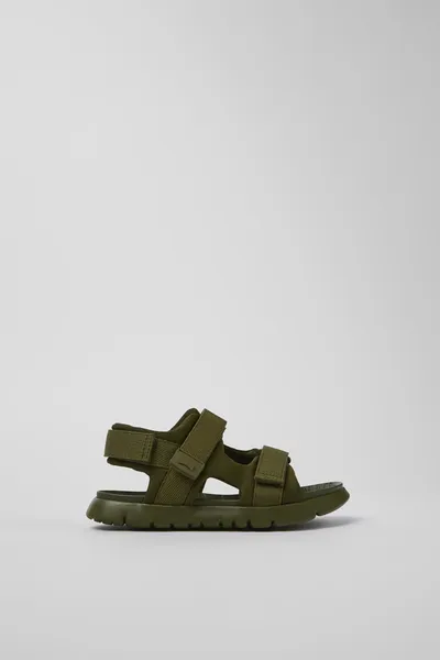 oruga Green Sandals for Kids - Autumn / Winter collection