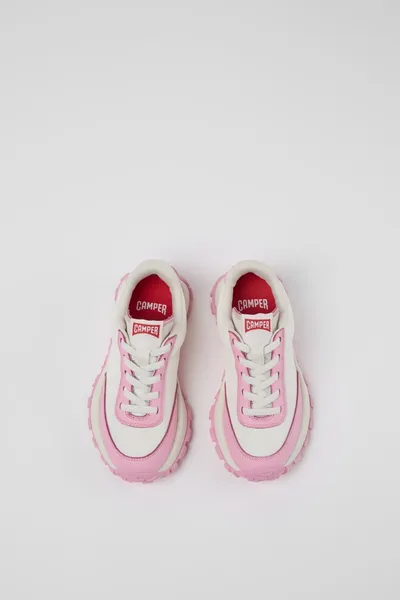 Drift Trail White Sneakers for Kids - Autumn / Winter collection - Image 3