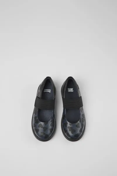 Twins Black Ballerinas for Kids - Autumn / Winter collection - Image 3