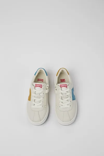 Twins White Sneakers for Kids - Autumn / Winter collection - Image 3