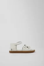 Twins White Sandals for Kids - Autumn / Winter collection