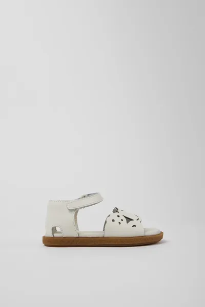Twins White Sandals for Kids - Autumn / Winter collection