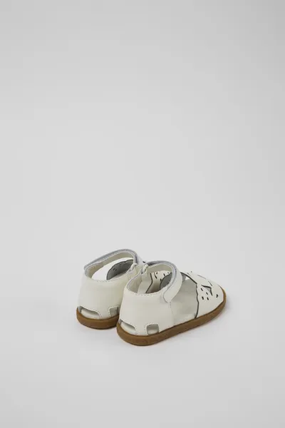 Twins White Sandals for Kids - Autumn / Winter collection - Image 2