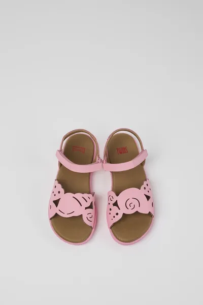 Twins Pink Sandals for Kids - Autumn / Winter collection - Image 3