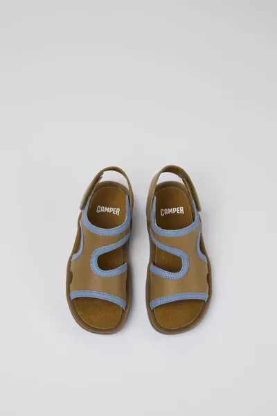 Brown Sandals for Kids - Autumn / Winter collection - Image 3